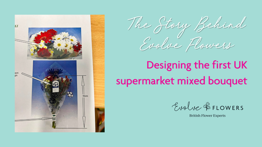 Designing the first UK supermarket mixed bouquet
