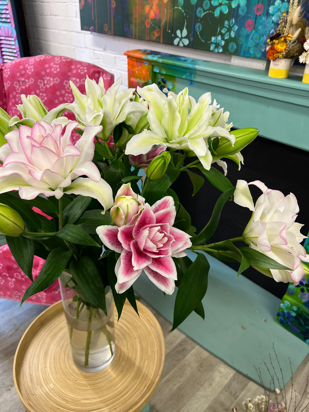 Floristry - Rose Lilies Simply Stems