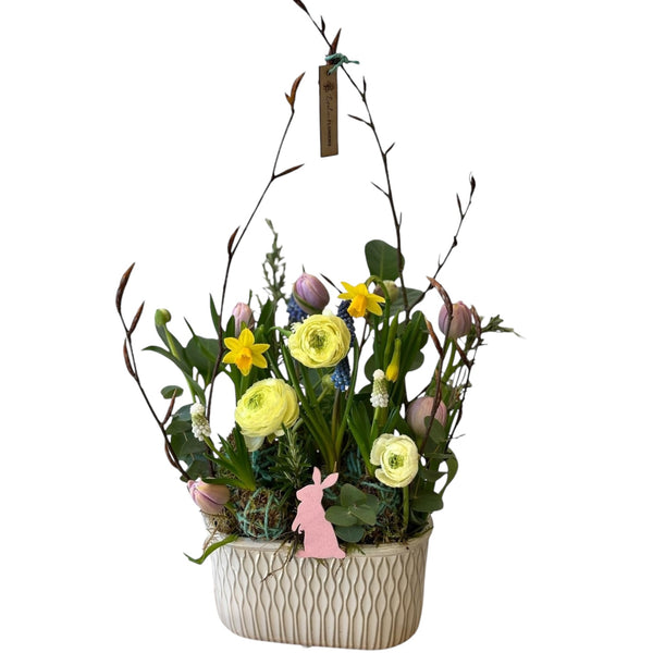 Stoneware Oval - 20*10.8*10.8cm - Ivory