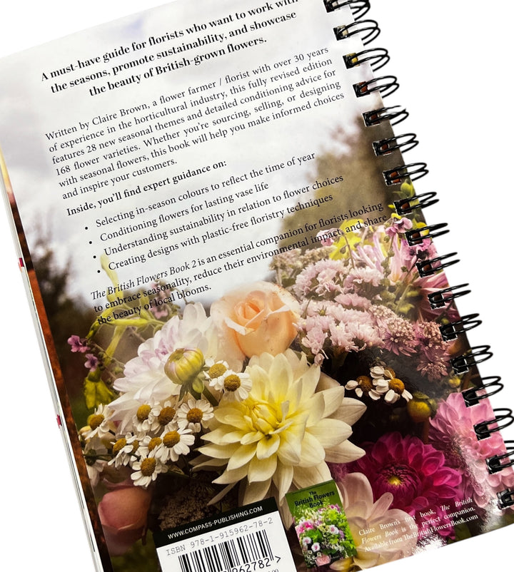 The British Flowers Book 2 - by Claire Brown (INCL. Delivery)