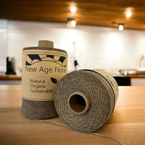 **NEW** New Age Floral - Hemp Waxed Twine