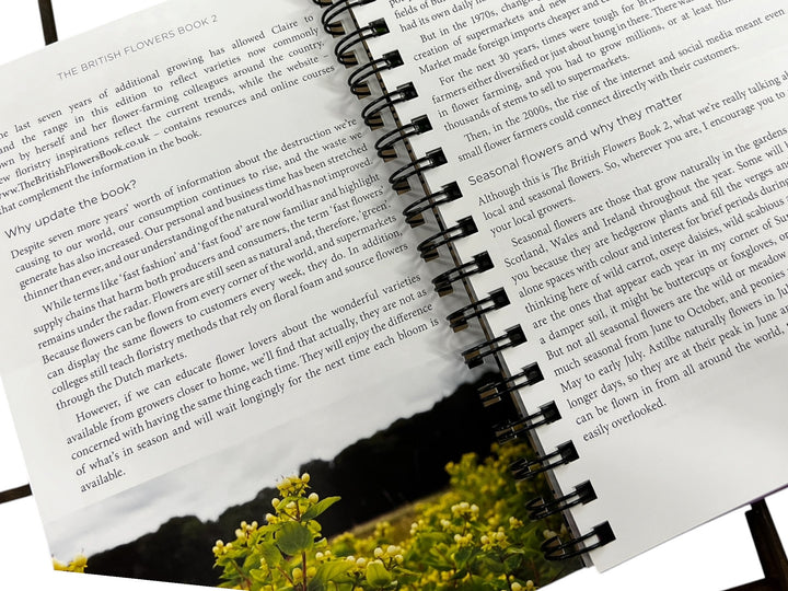 The British Flowers Book 2 - by Claire Brown (INCL. Delivery)