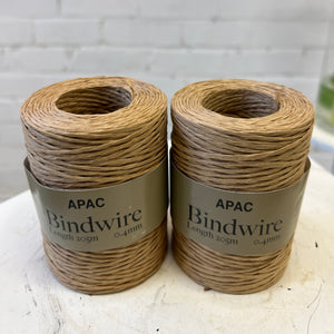 Wire -bind wire/Paper covered - Natural