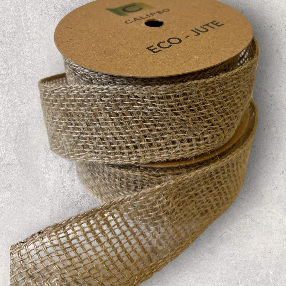 Jute Natural Ribbon 50mm x 10yards BOX OFFER-36 Rolls