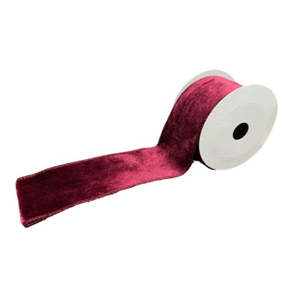 Ribbon - Velvet | 63mm x 10yrds (Available in Multiple Colours)