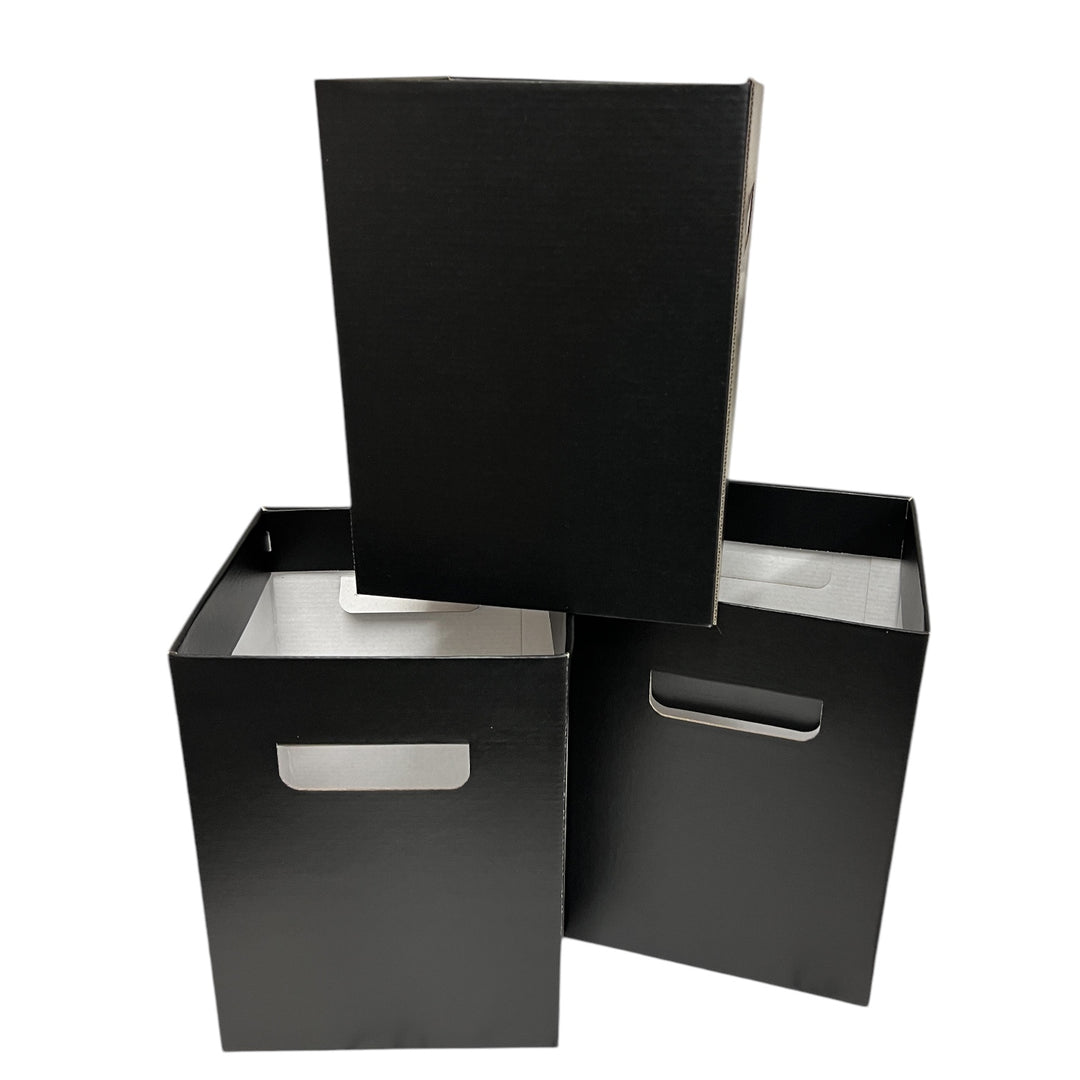 Black Flower Display Box – Pack of 10