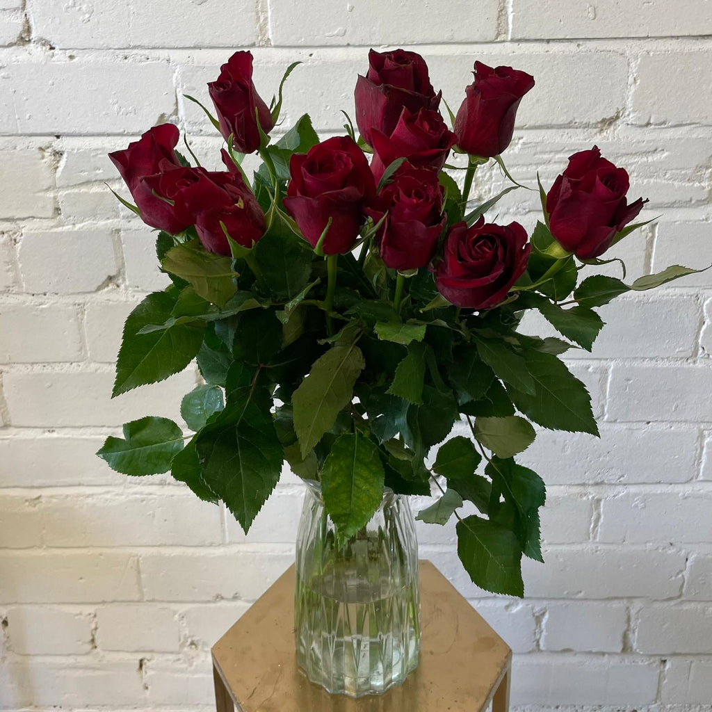 IMPORT - ROSE(KE) Small headed Red 50cm – British Flowers direct by ...