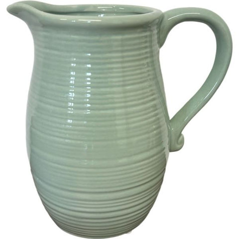Ceramic Jug - York 20cm - Sage Green