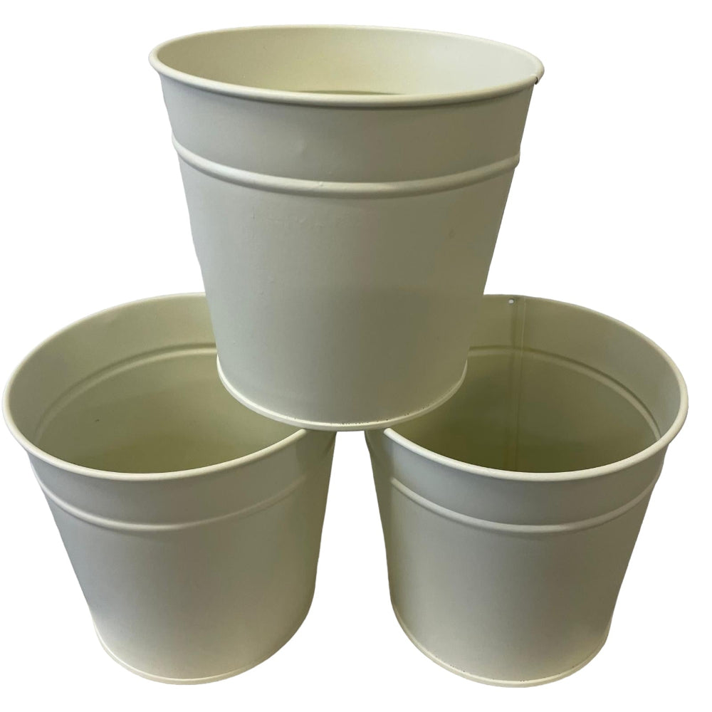 ivory zinc plant pot buy now