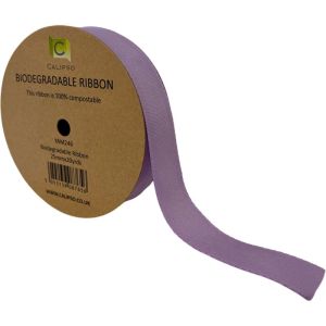 large lilac ribbon spool
