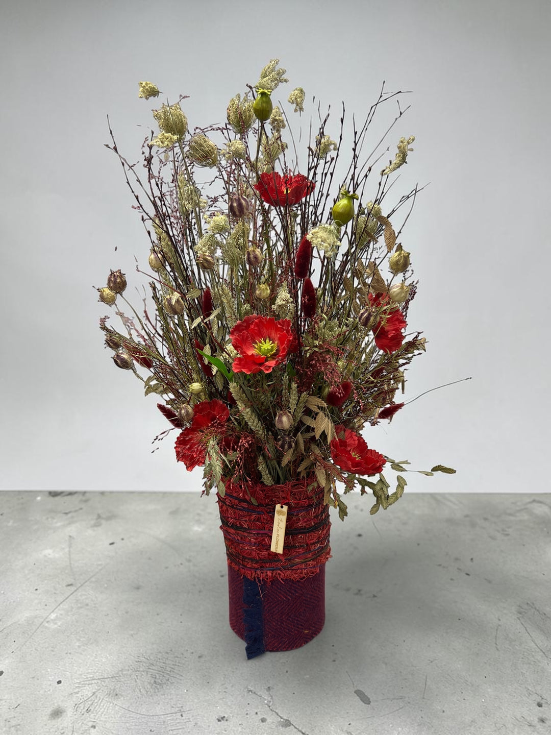 Floristry - Autumn Poppy Field - Dried Flowers