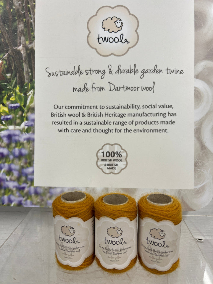 yellow twool UK made 