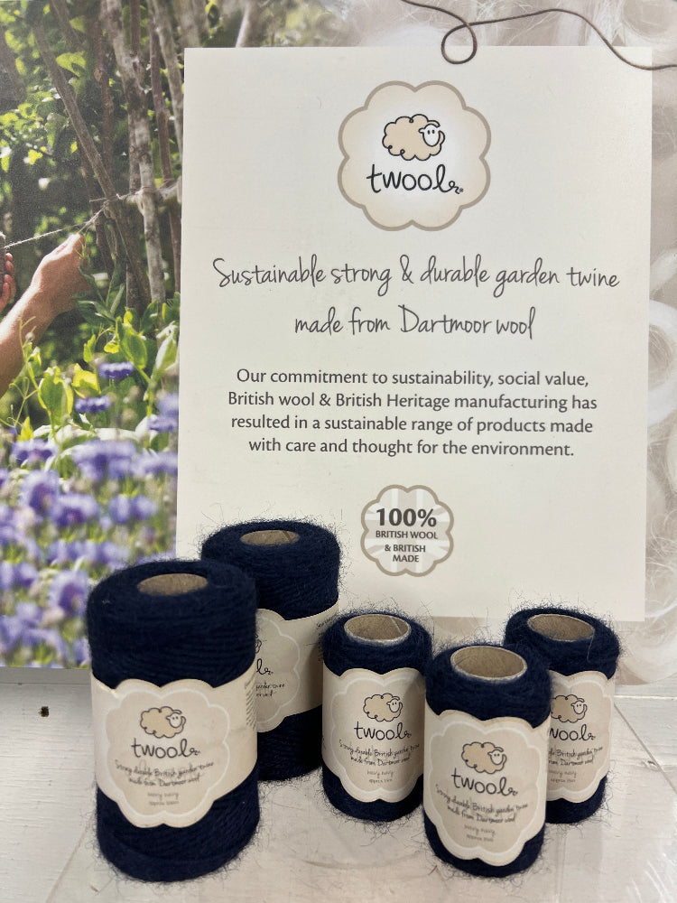 sustainable navy twine 