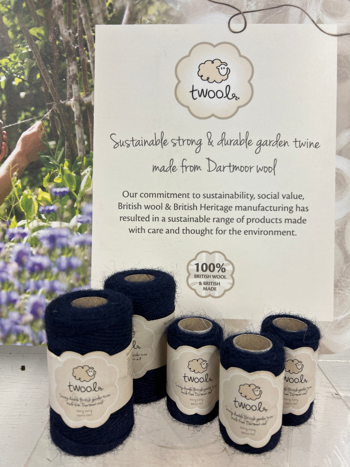 sustainable navy twine 