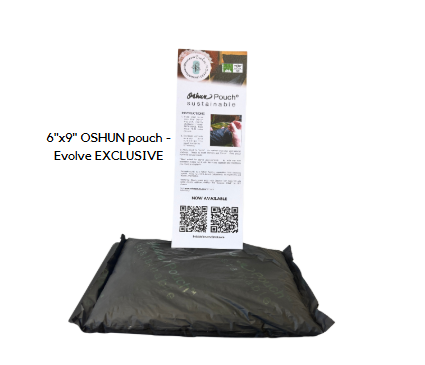 oshun pouch sustainable floral foam alternative