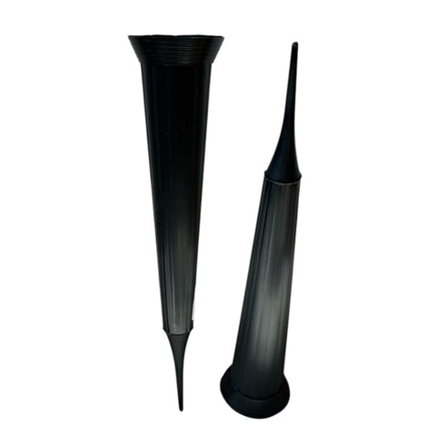 Carnation Vase - Black (flower tubes)
