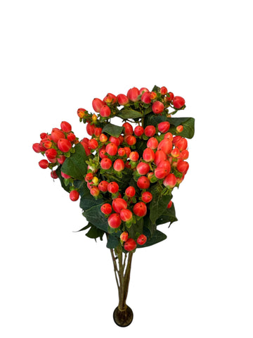 IMPORT Pink Hypericum - 10 stems