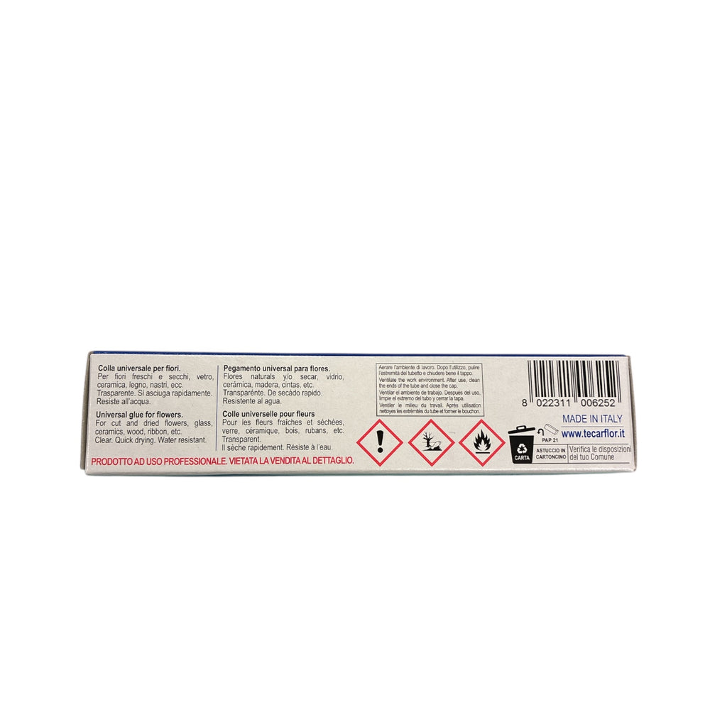 Product label with text and symbols on a white background