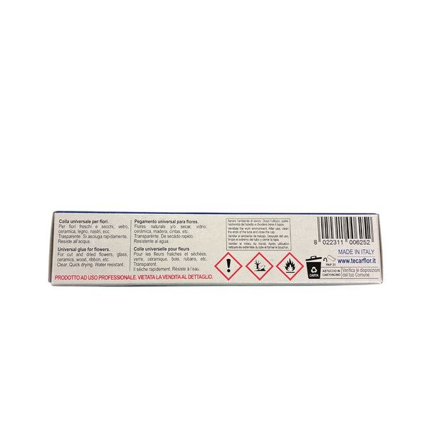 Product label with text and symbols on a white background