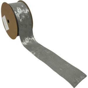 christmas wedding velvet silver wholesale ribbon