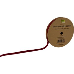 burgundy UK sustainable ribbon