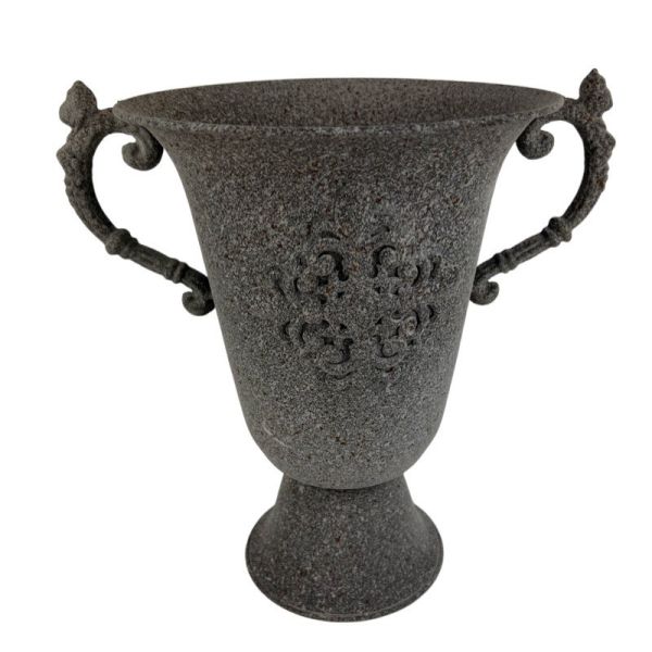 ZINC - Sandringham Tall Urn - GREY - 31cm - (1 urn)