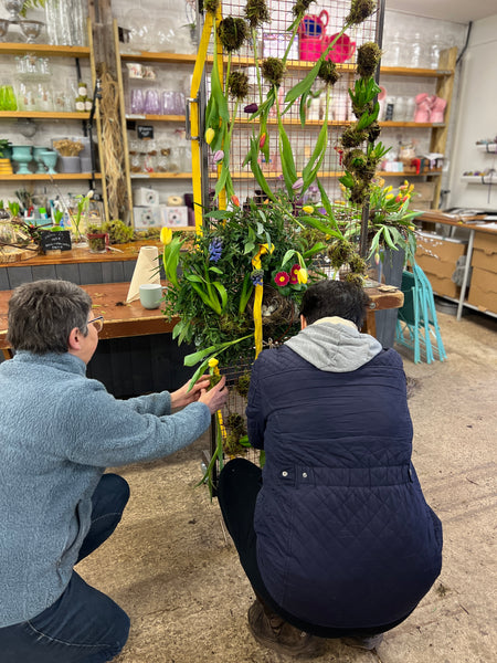 Students during the workshop