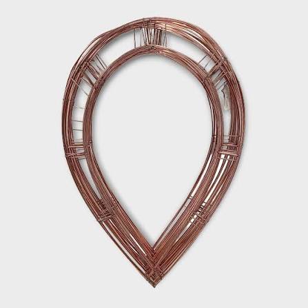 Wire Chaplet Shape for Wreath Making or Craft 18"