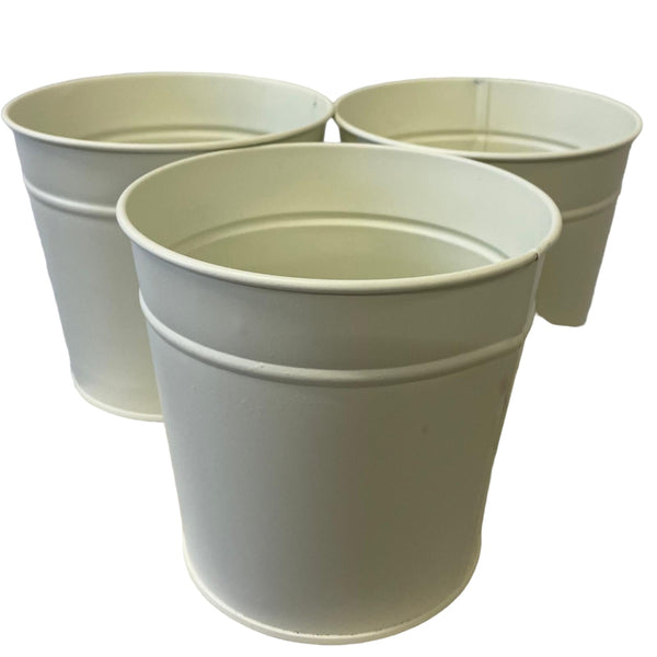 luxury ivory zinc pot UK