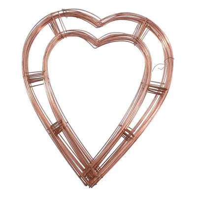 Wire Heart Shape for Wreath Making or Craft 12"
