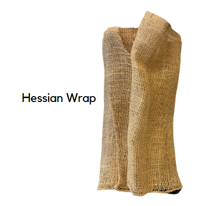 eco jute hessian sustainable florist