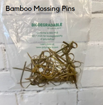 bamboo mossing pins for florists