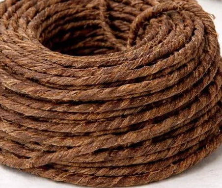 Brown Rustic Grapevine Wire 21m roll for binding floral wreaths and rustic craft projects.