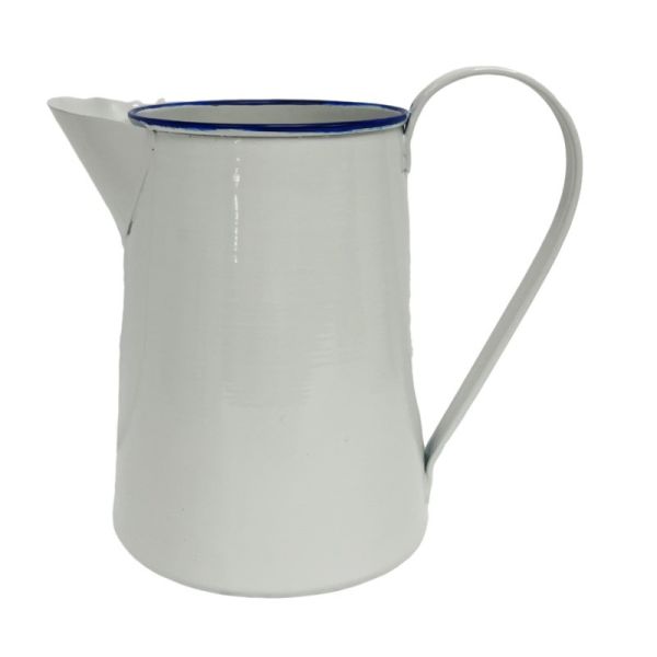 Zinc Flower Jug - New England - 18.5*13.7*18.7*9.3cm