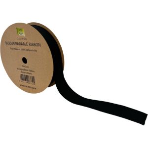 black wide ribbon wholesale