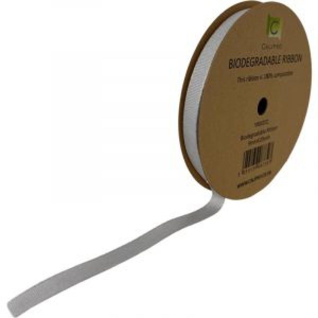 Eco Biodegradable Ribbon | 20 Yards  (Various Widths &amp; Colours Available)