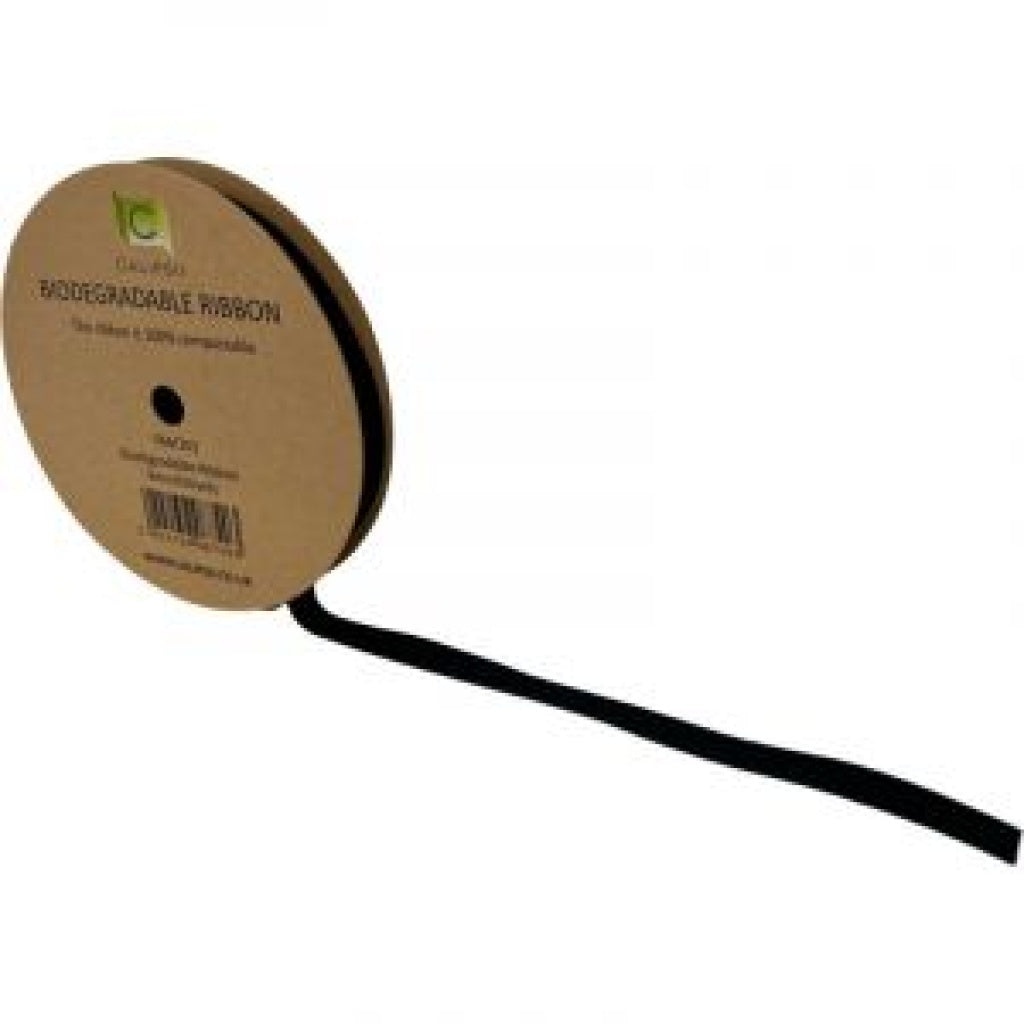 Eco Biodegradable Ribbon | 20 Yards  (Various Widths &amp; Colours Available)