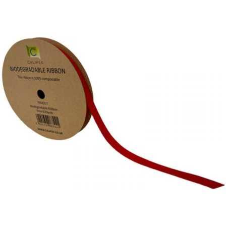 Eco Biodegradable Ribbon | 20 Yards  (Various Widths &amp; Colours Available)
