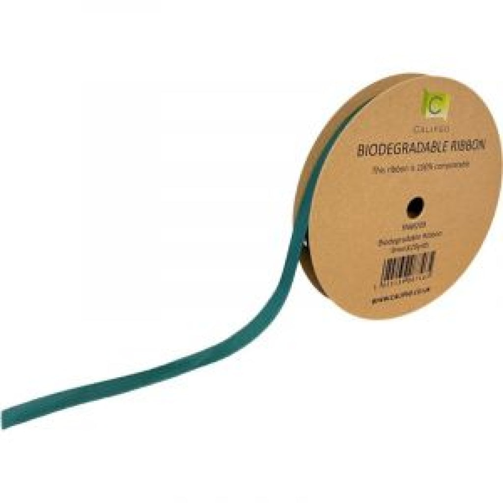 Eco Biodegradable Ribbon | 20 Yards  (Various Widths &amp; Colours Available)