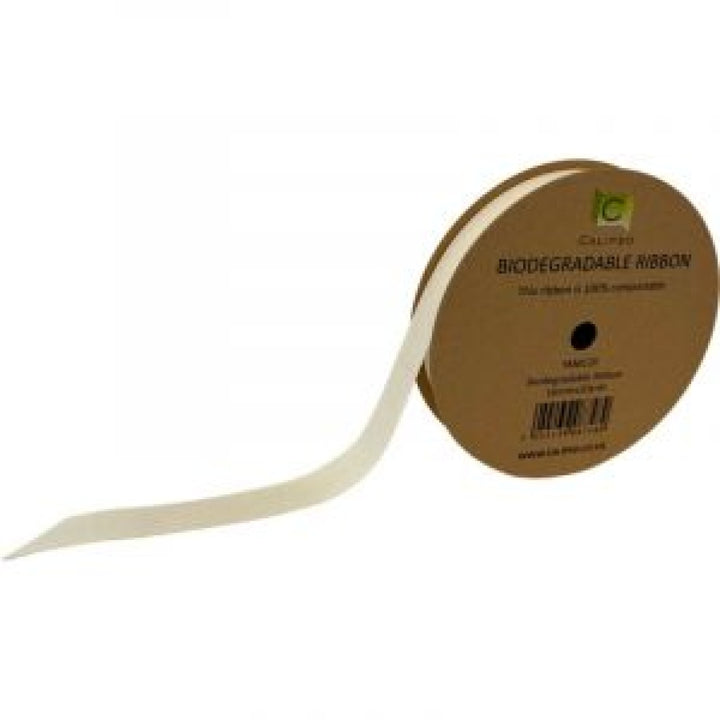 Eco Biodegradable Ribbon | 20 Yards  (Various Widths &amp; Colours Available)