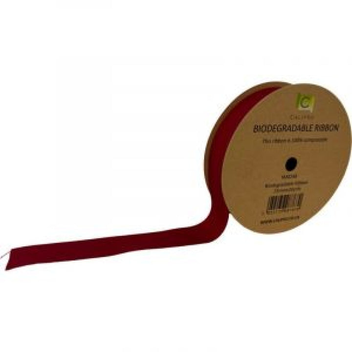 Eco Biodegradable Ribbon | 20 Yards  (Various Widths &amp; Colours Available)