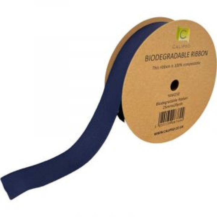 Eco Biodegradable Ribbon | 20 Yards  (Various Widths &amp; Colours Available)