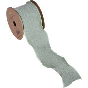 sage green ruffle ribbon wedding event 