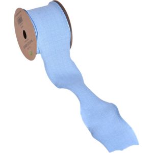 blue ruffle ribbon florist lincolnshire