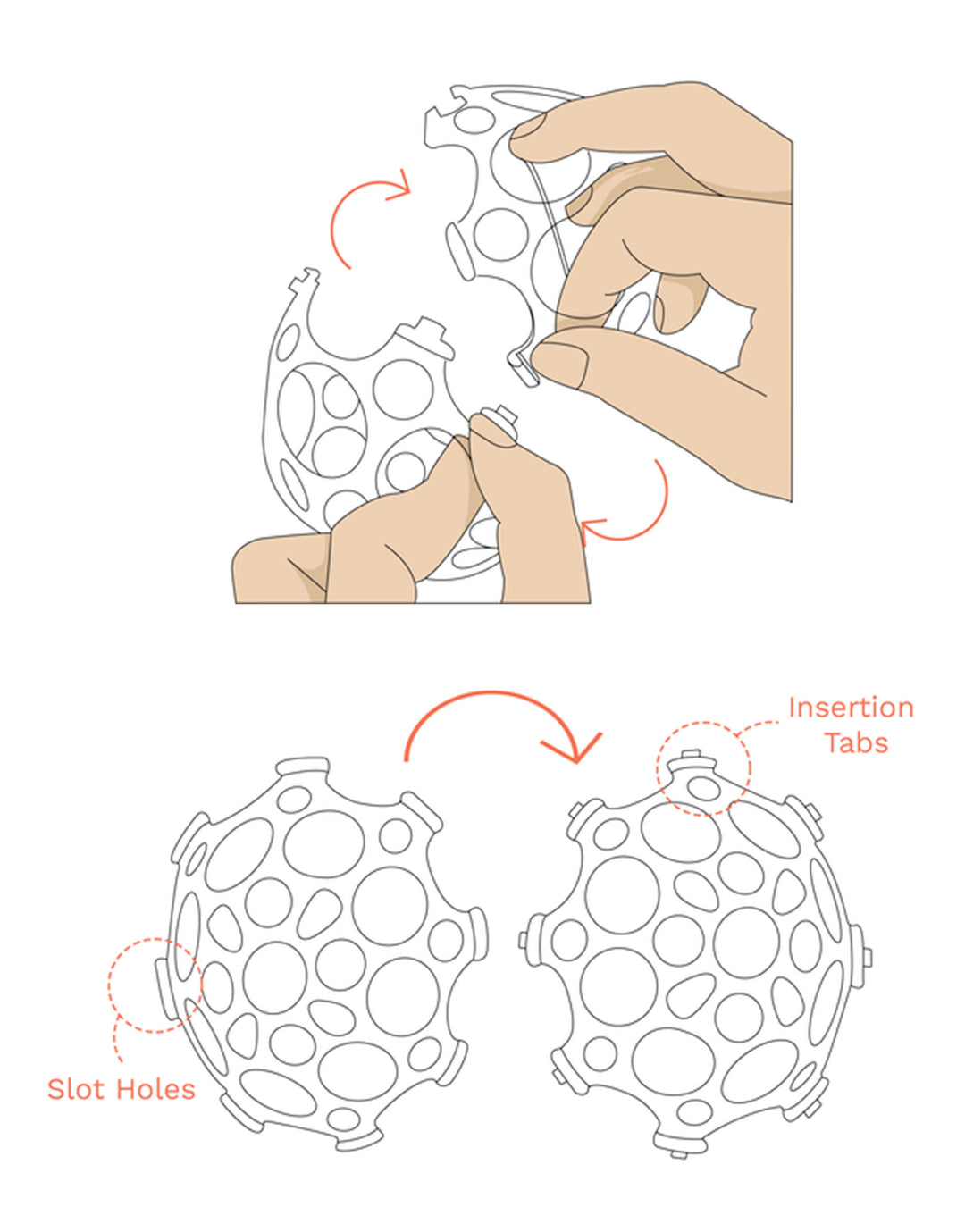 Assembly instructions Flora Guppy
