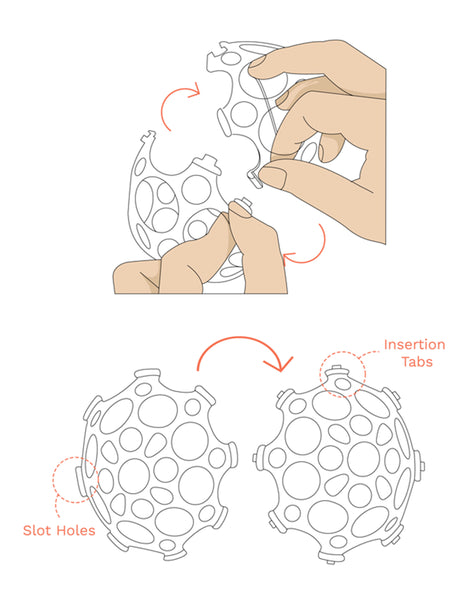 Assembly instructions Flora Guppy