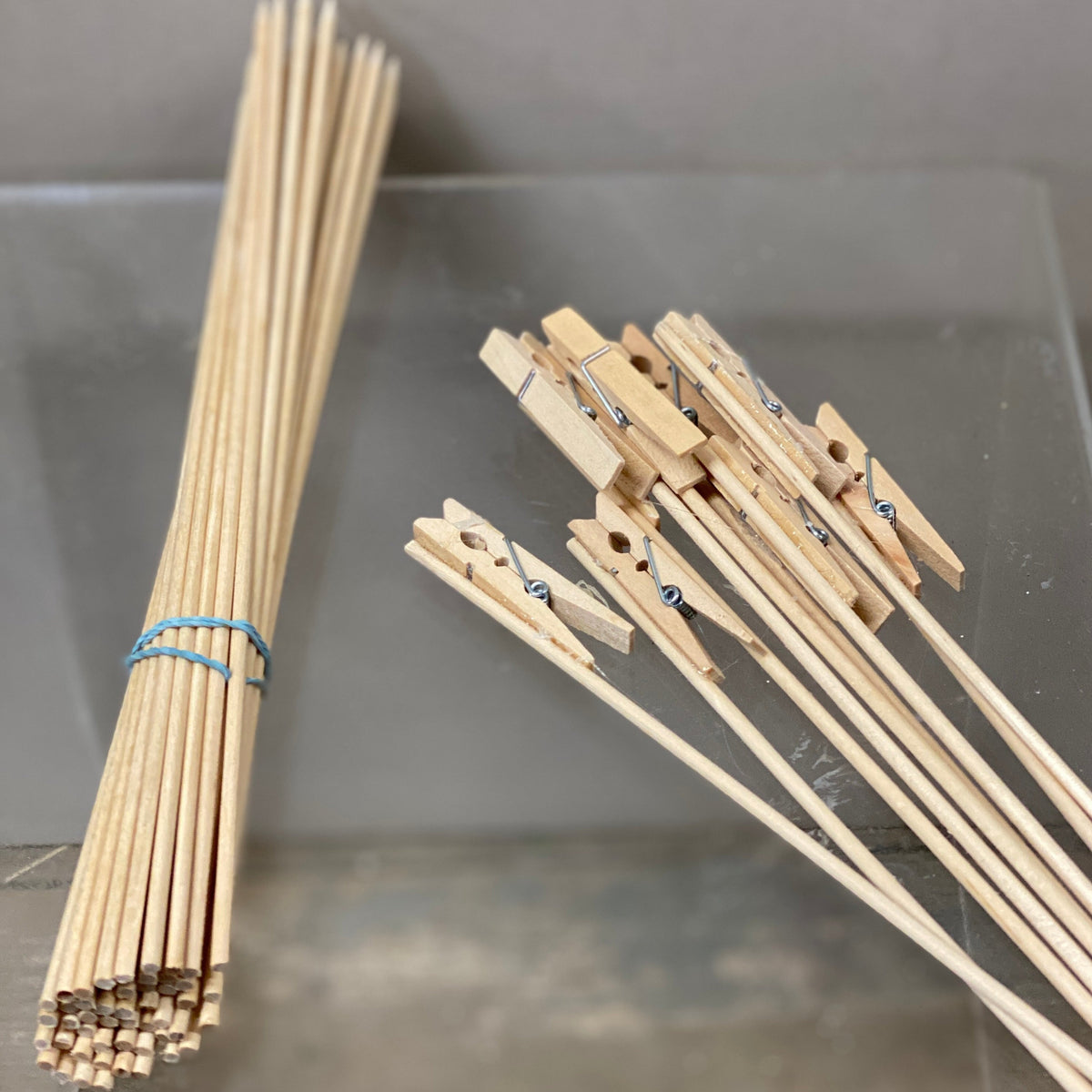 Wooden Kebab Sticks for Florists & Crafts – 50 Pack – British Flowers ...