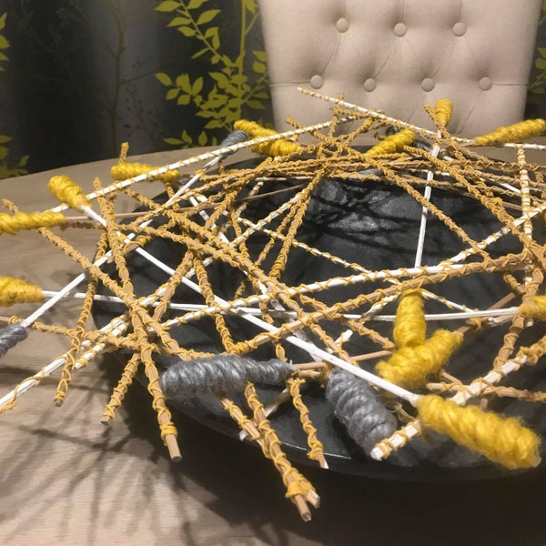 close up of Fine Macramé Cotton Twine – 1mm, 60–65m – Mac-Cramy