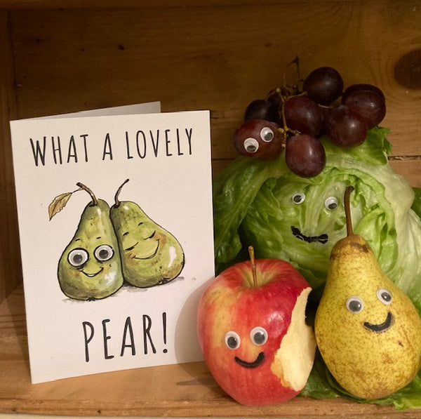 Cards - Folded Googly Eyes - Pack of 12 cards