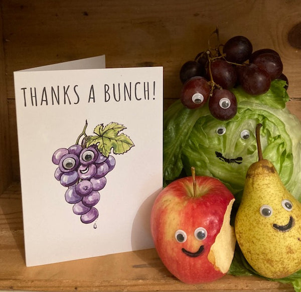 Cards - Folded Googly Eyes - Pack of 12 cards